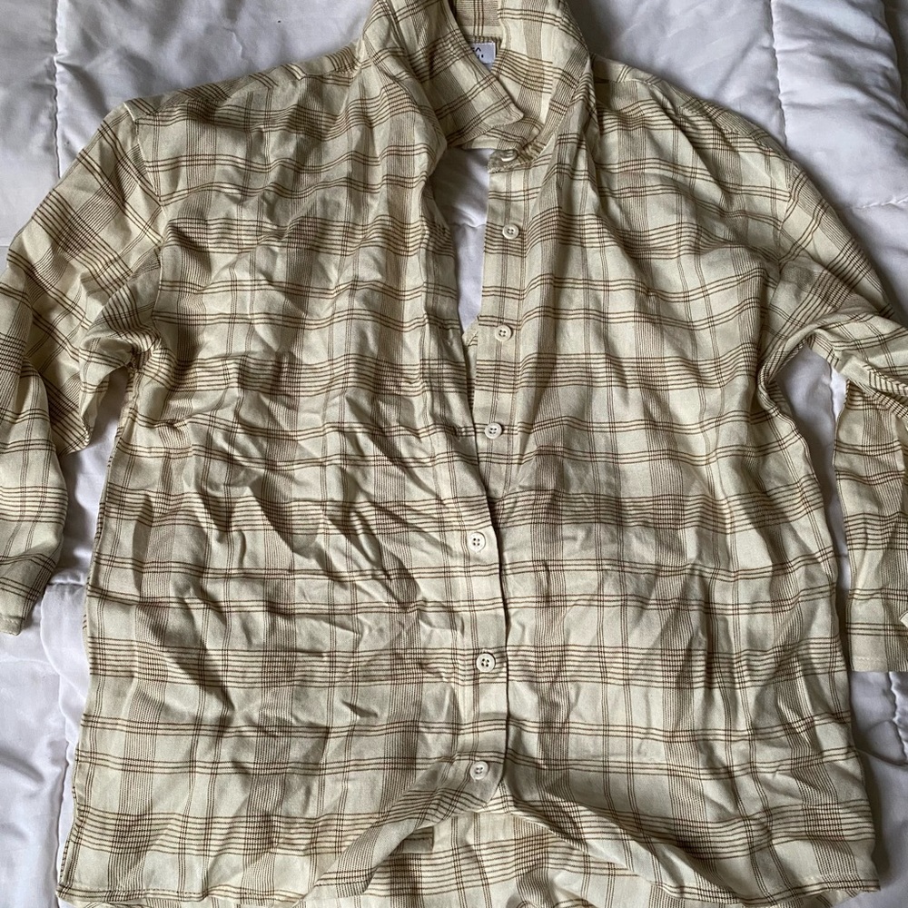 Tan flannel